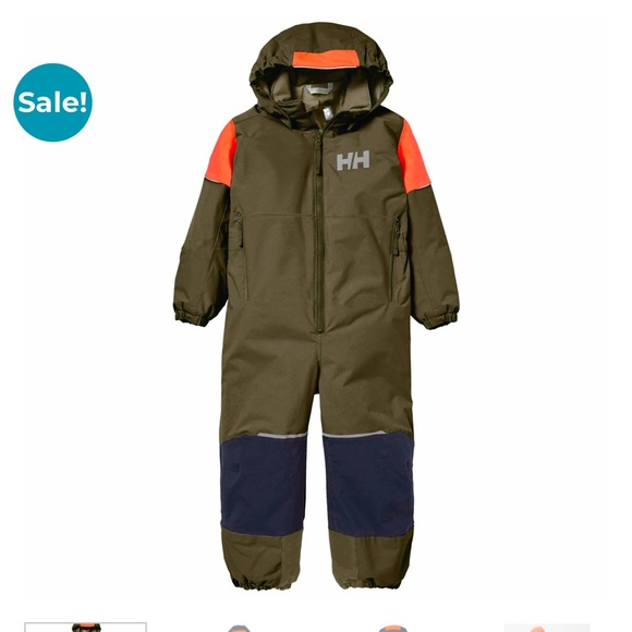Helly Hansen Boys Snowsuit One Piece size 7 - Picture 9 of 10